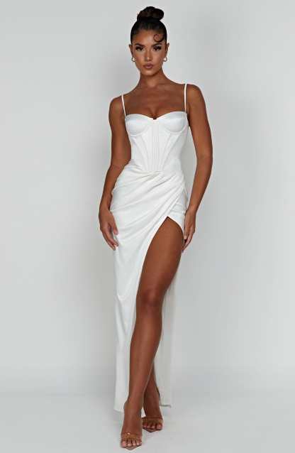 Despina Maxi Dress - Ivory-My Top Dress.All Rights Reserved