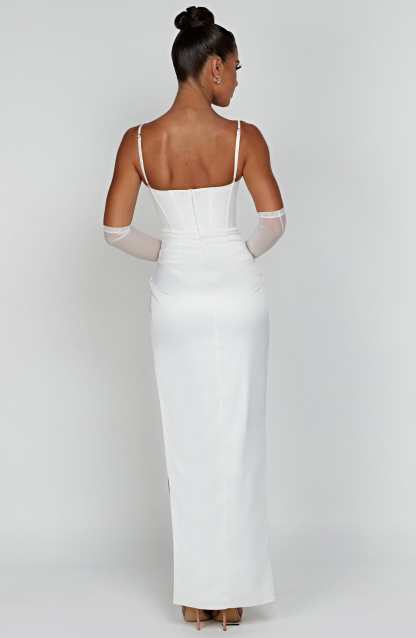 Despina Maxi Dress - Ivory-My Top Dress.All Rights Reserved