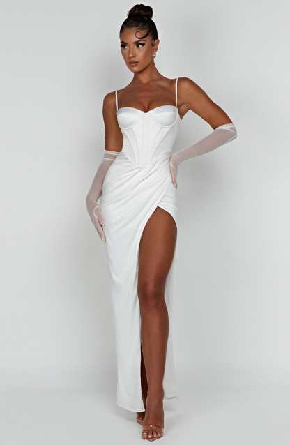 Despina Maxi Dress - Ivory-My Top Dress.All Rights Reserved