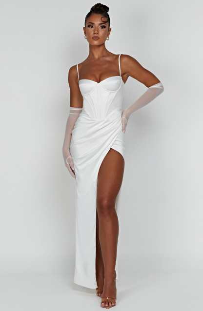Despina Maxi Dress - Ivory-My Top Dress.All Rights Reserved
