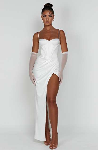Despina Maxi Dress - Ivory-My Top Dress.All Rights Reserved