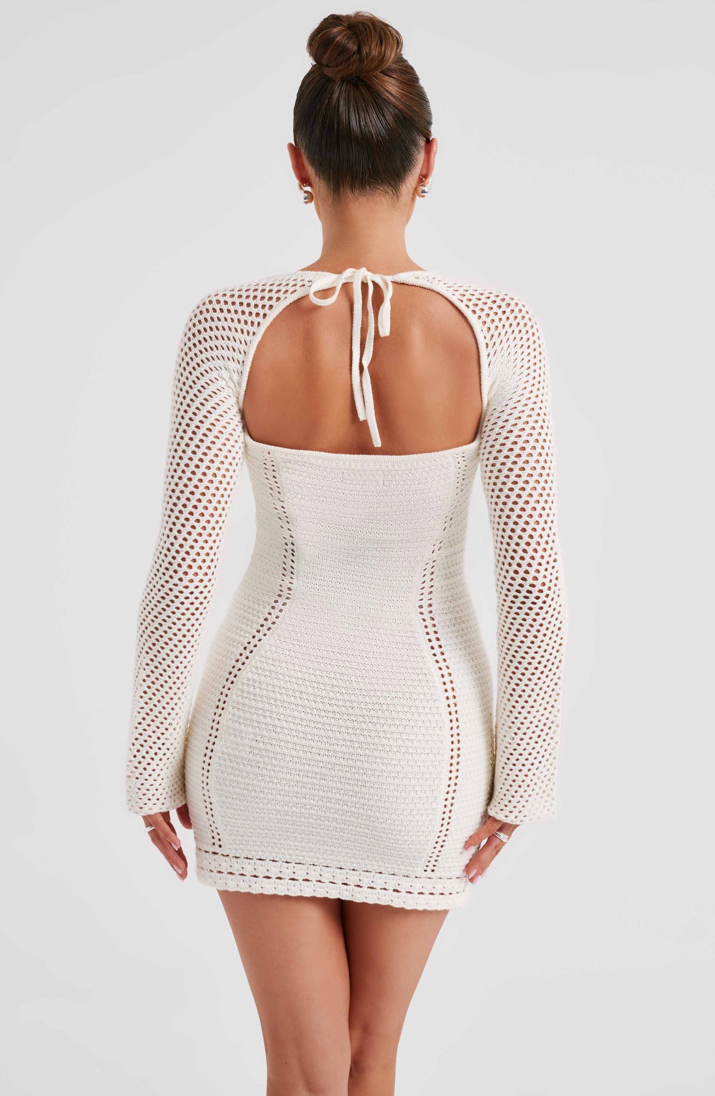 Dezi Mini Dress - White-My Top Dress.All Rights Reserved