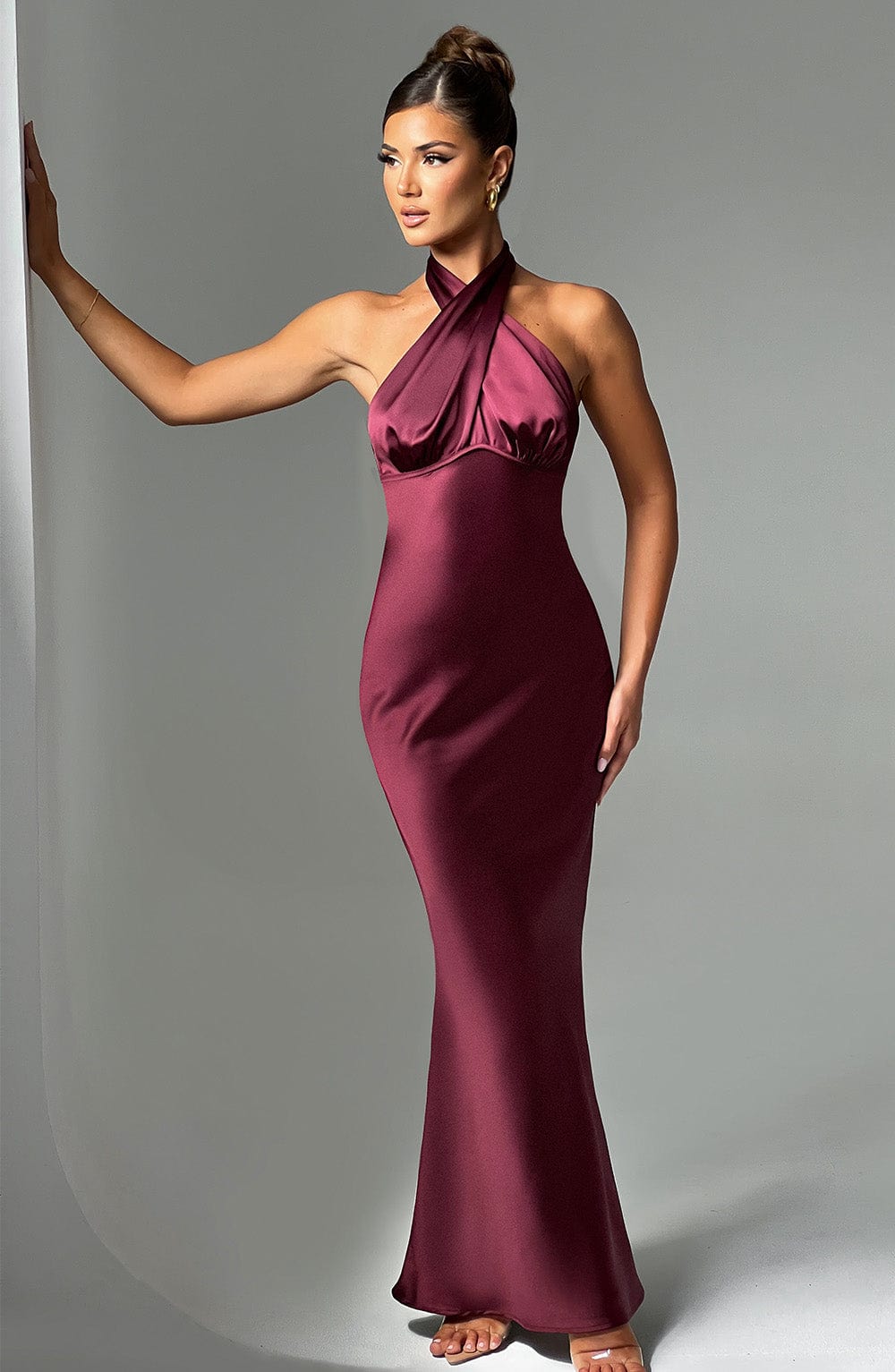Dimitra Maxi Dress - Burgundy-My Top Dress.All Rights Reserved