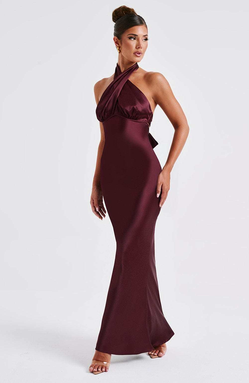 Dimitra Maxi Dress - Burgundy-My Top Dress.All Rights Reserved