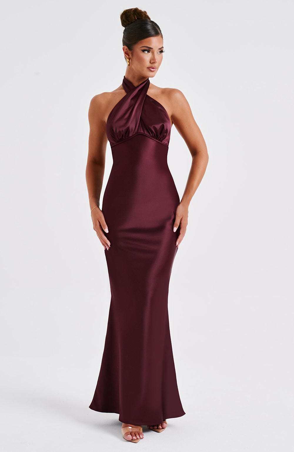 Dimitra Maxi Dress - Burgundy-My Top Dress.All Rights Reserved