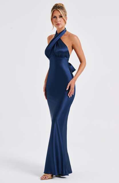 Dimitra Maxi Dress - Navy-My Top Dress.All Rights Reserved