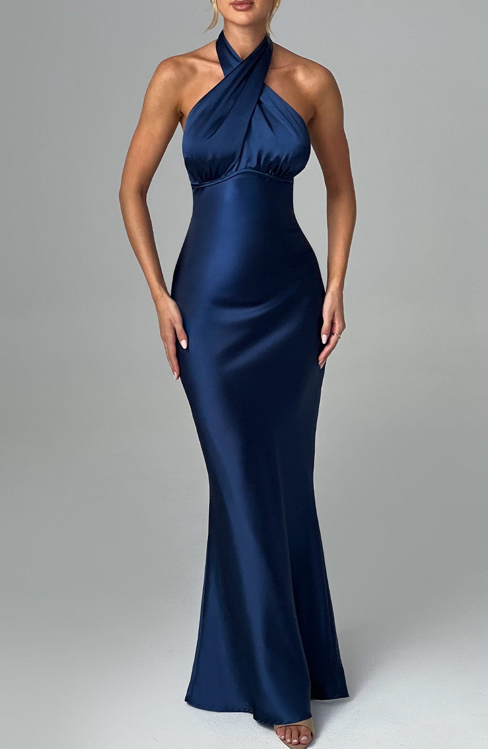Dimitra Maxi Dress - Navy-My Top Dress.All Rights Reserved