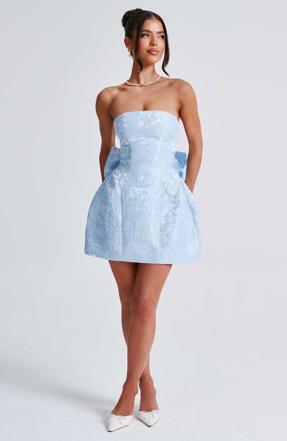 Elenora Mini Dress - Blue-My Top Dress.All Rights Reserved