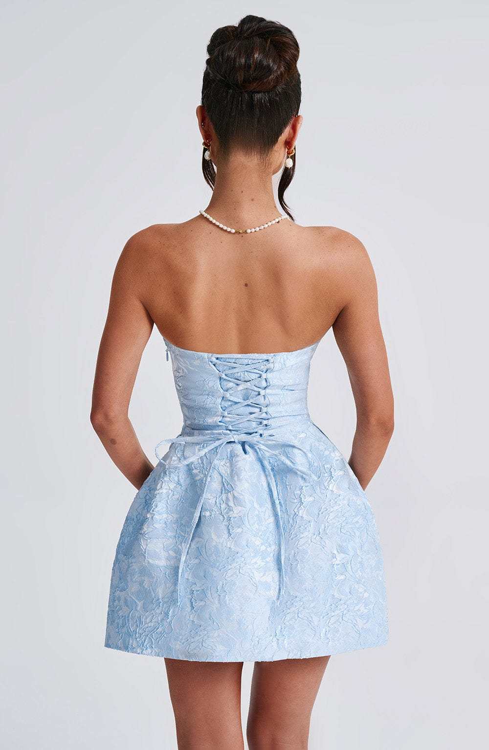 Elenora Mini Dress - Blue-My Top Dress.All Rights Reserved