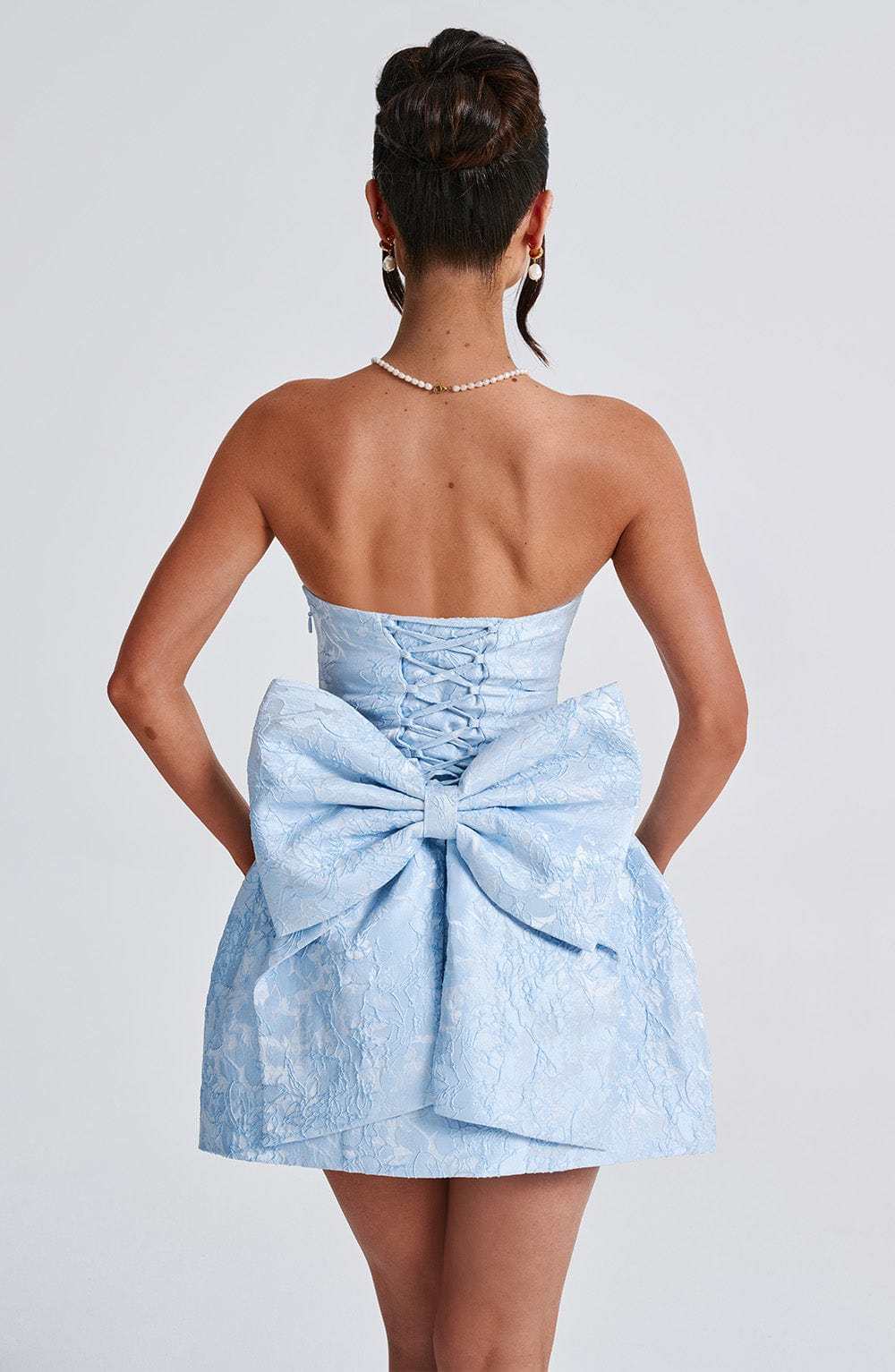 Elenora Mini Dress - Blue-My Top Dress.All Rights Reserved