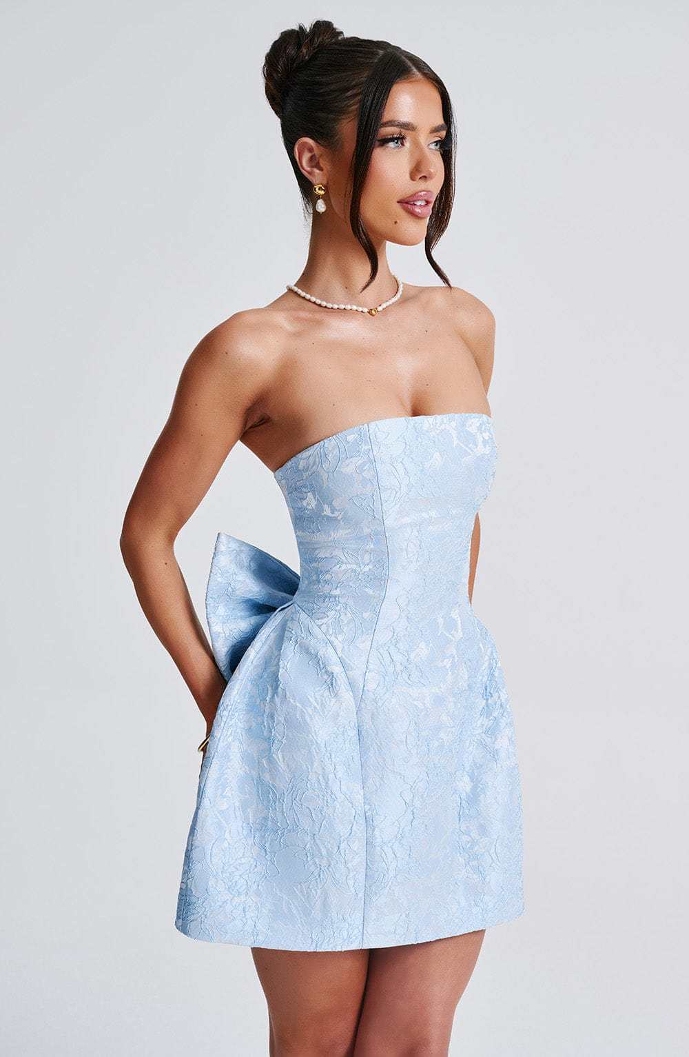 Elenora Mini Dress - Blue-My Top Dress.All Rights Reserved