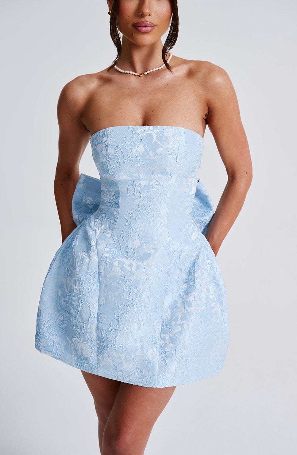 Elenora Mini Dress - Blue-My Top Dress.All Rights Reserved