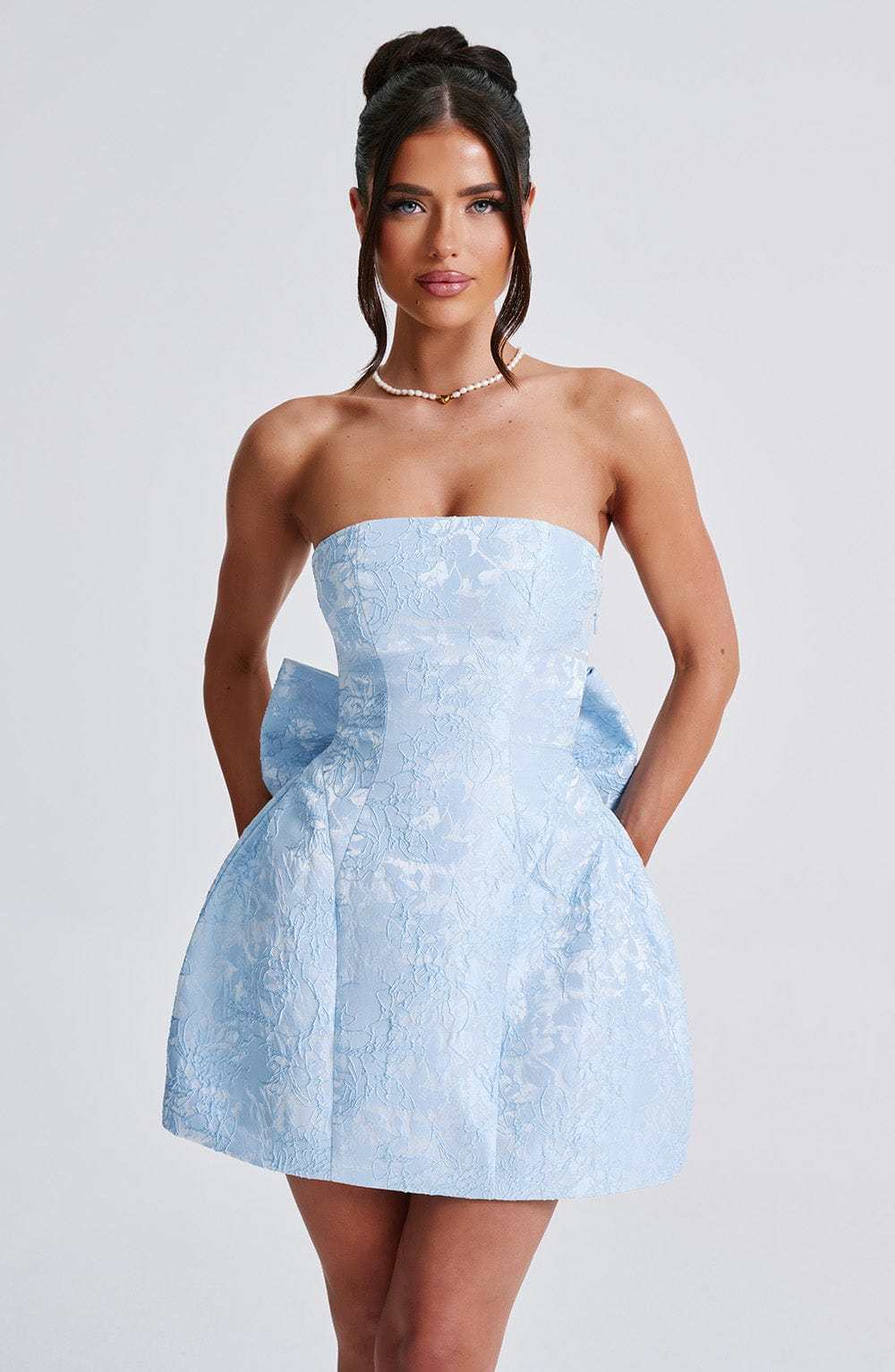 Elenora Mini Dress - Blue-My Top Dress.All Rights Reserved