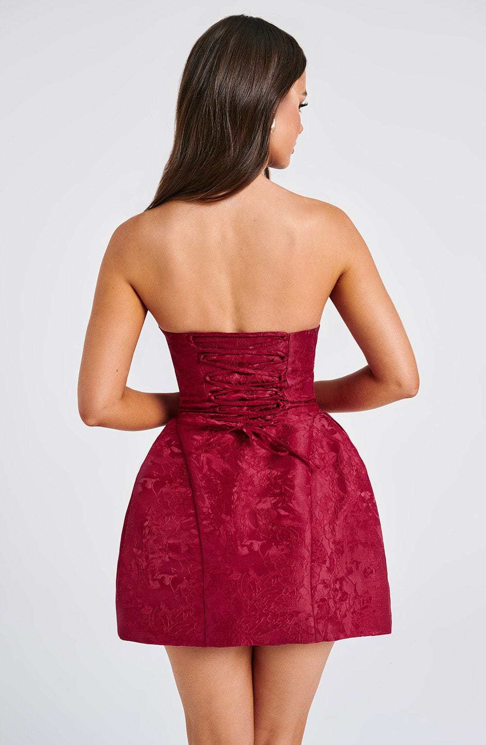 Elenora Mini Dress - Red-My Top Dress.All Rights Reserved