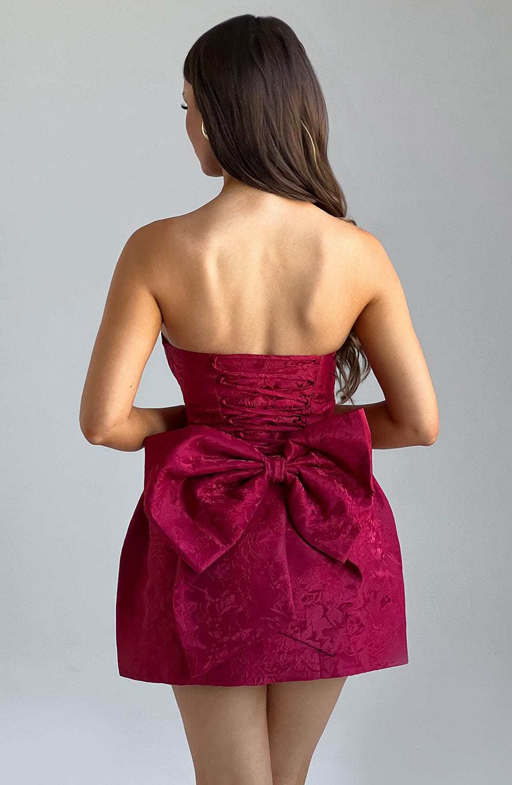 Elenora Mini Dress - Red-My Top Dress.All Rights Reserved