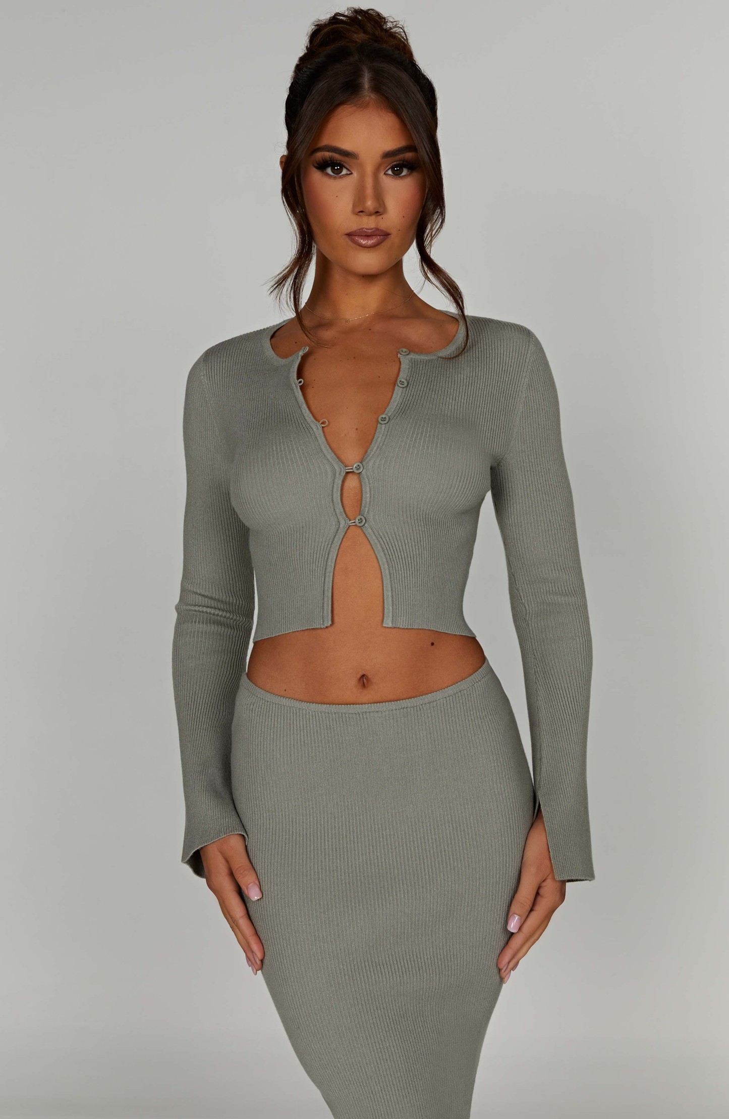 Elia Top - Khaki-My Top Dress.All Rights Reserved