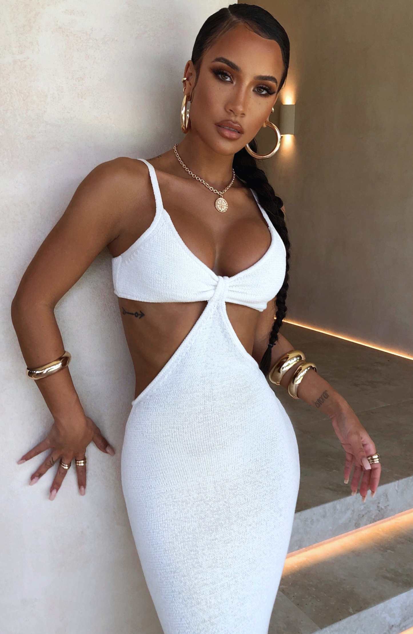 Elianna Maxi Dress - White-My Top Dress.All Rights Reserved