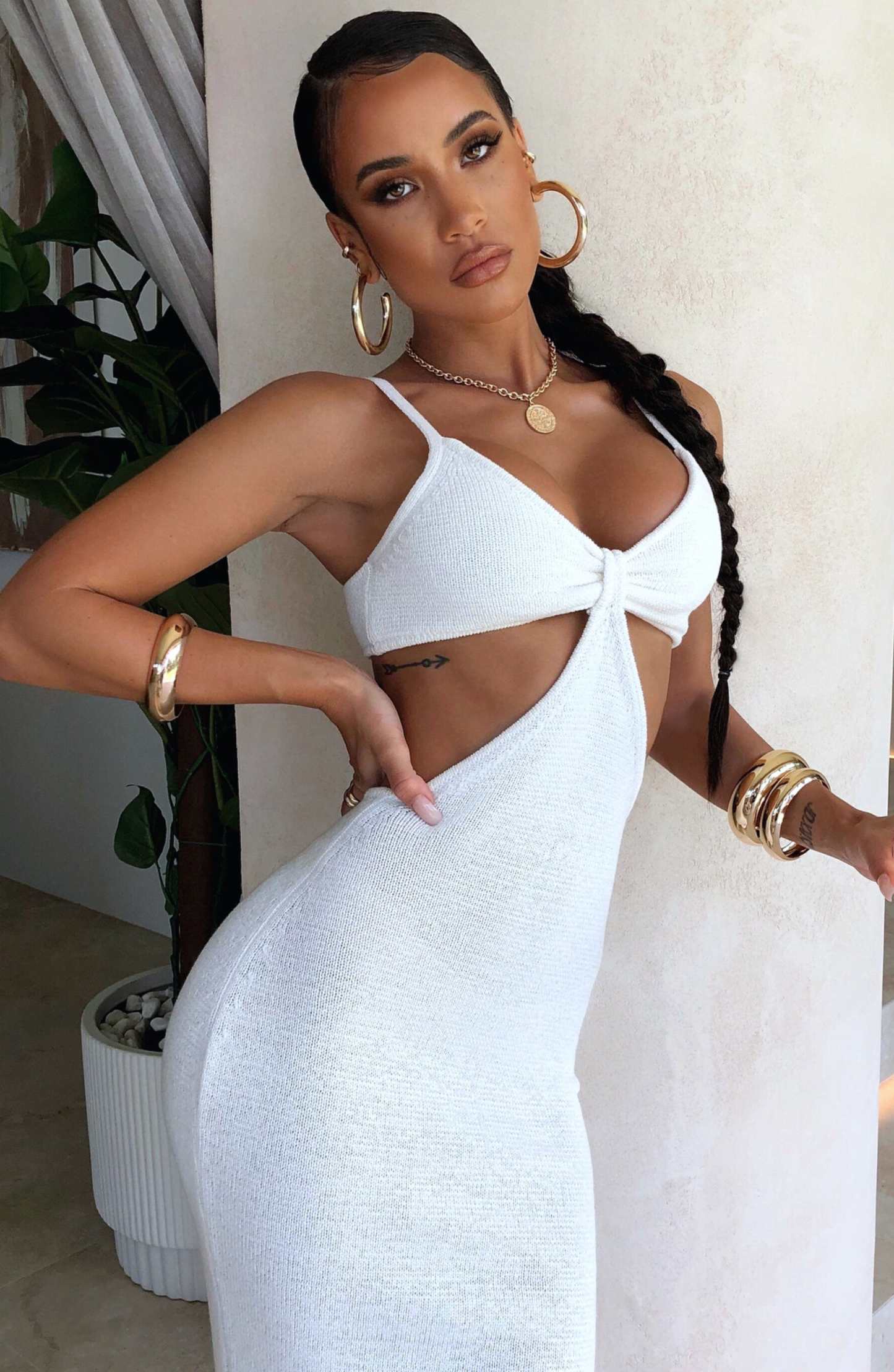 Elianna Maxi Dress - White-My Top Dress.All Rights Reserved