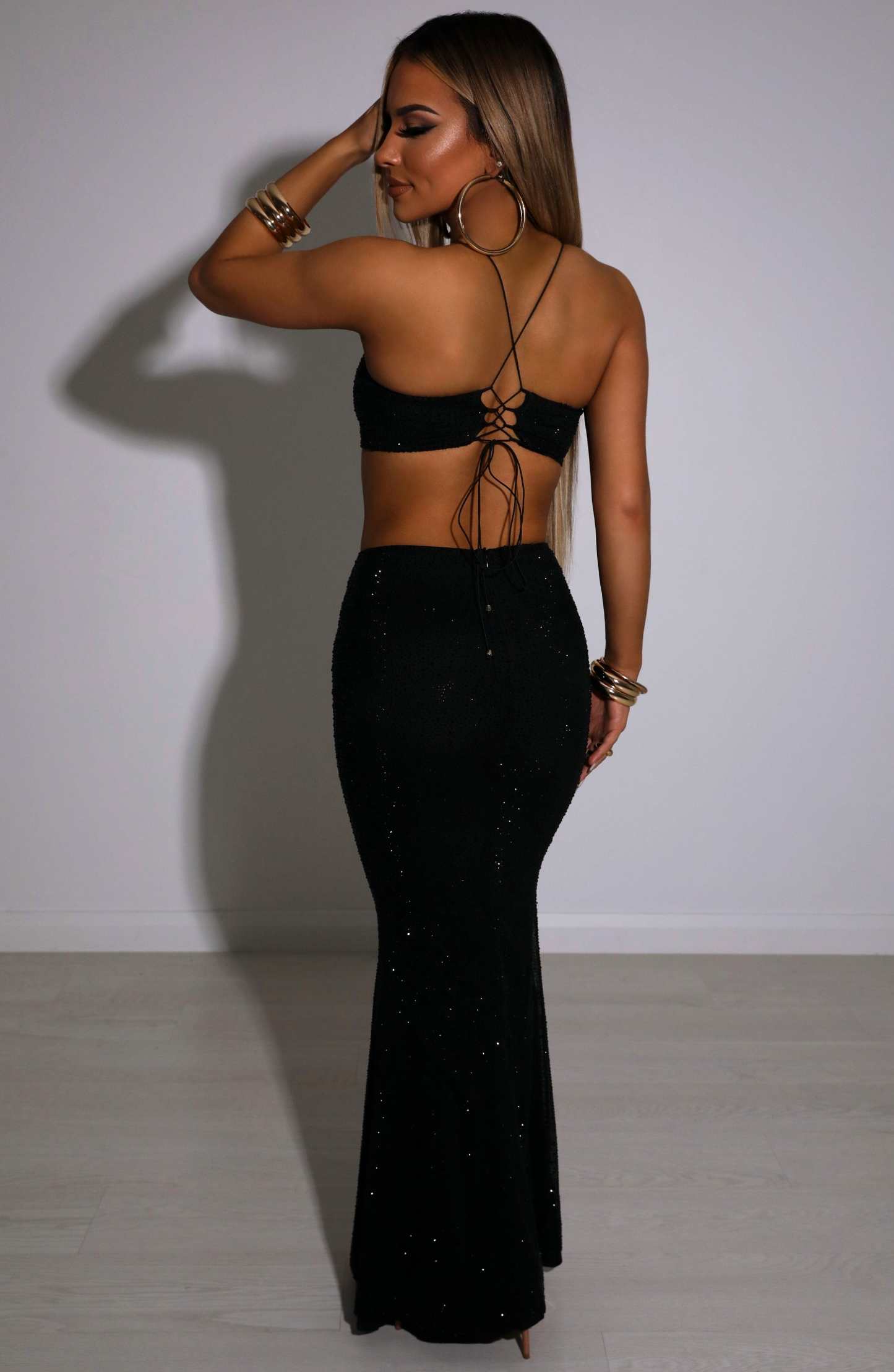 Eloise Maxi Skirt - Black-My Top Dress.All Rights Reserved