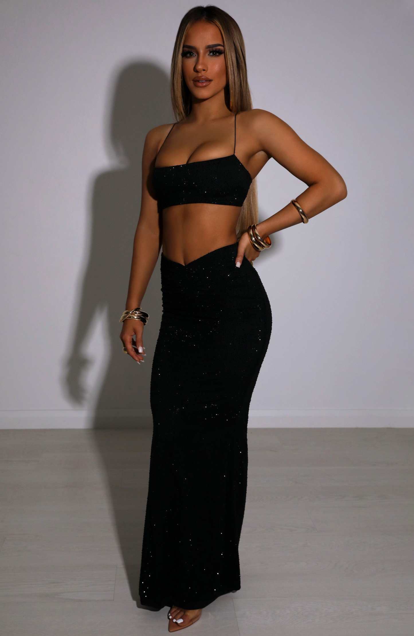 Eloise Maxi Skirt - Black-My Top Dress.All Rights Reserved