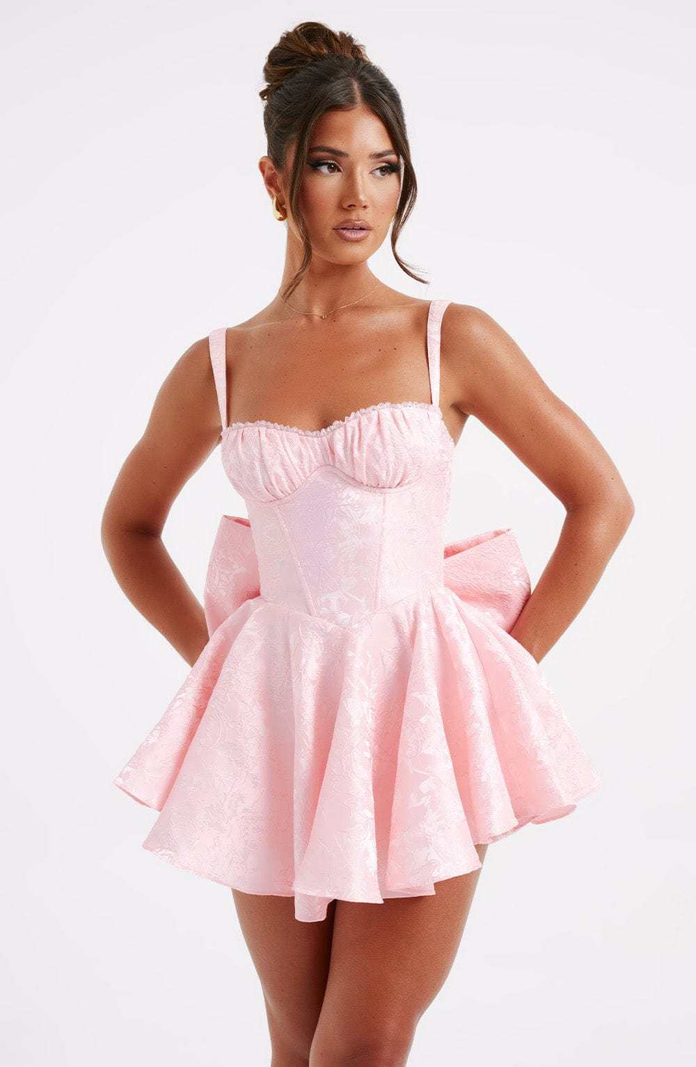 Emelie Playsuit - Blush-My Top Dress.All Rights Reserved