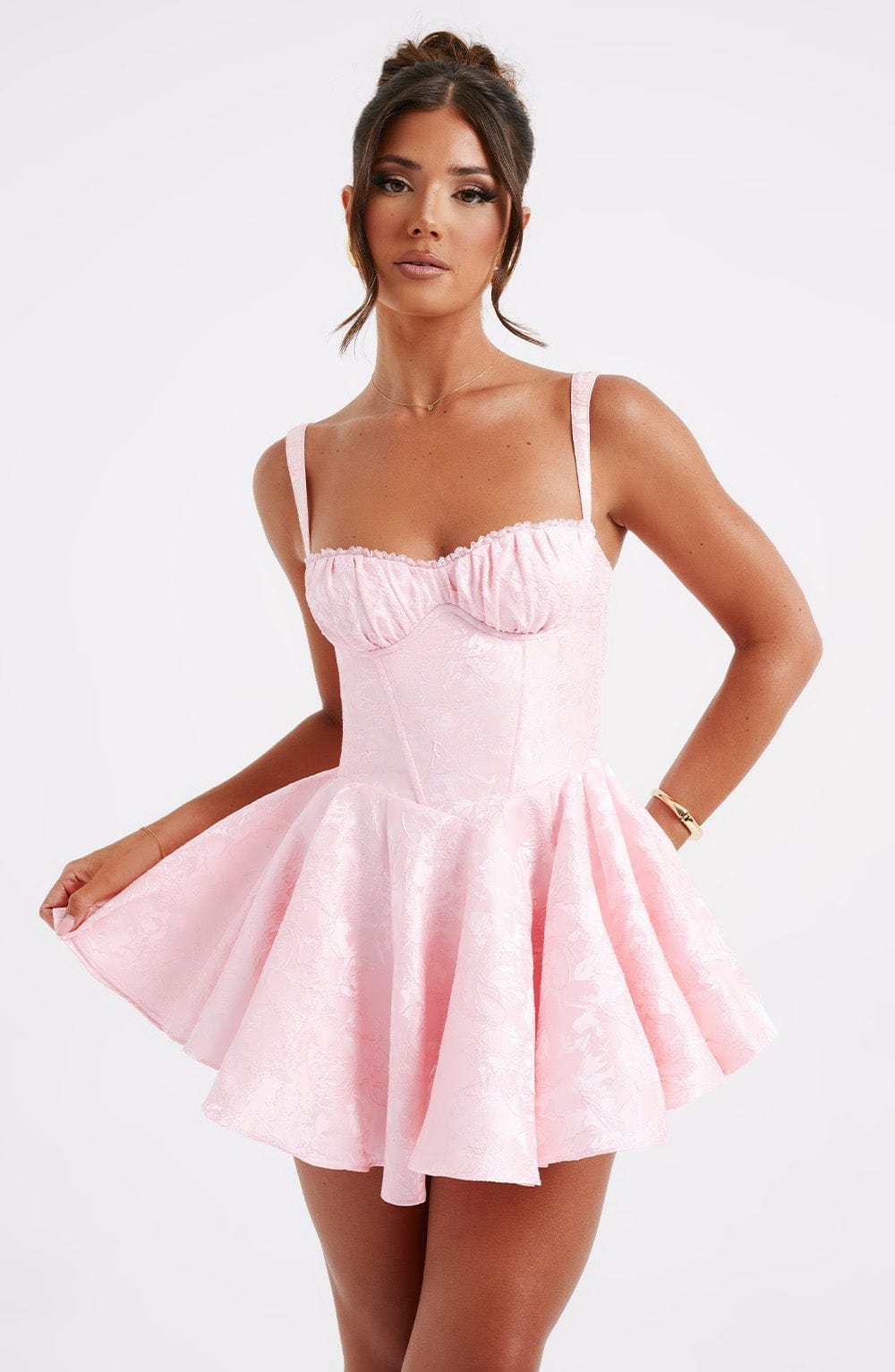 Emelie Playsuit - Blush-My Top Dress.All Rights Reserved