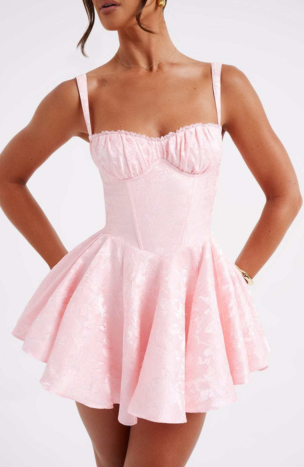 Emelie Playsuit - Blush-My Top Dress.All Rights Reserved