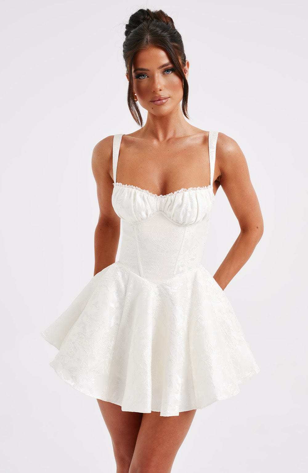 Emelie Playsuit - Ivory-My Top Dress.All Rights Reserved