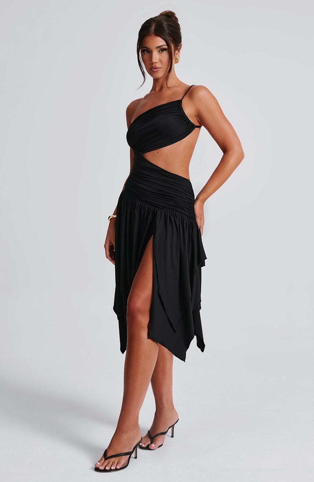 Emeline Midi Dress - Black-My Top Dress.All Rights Reserved
