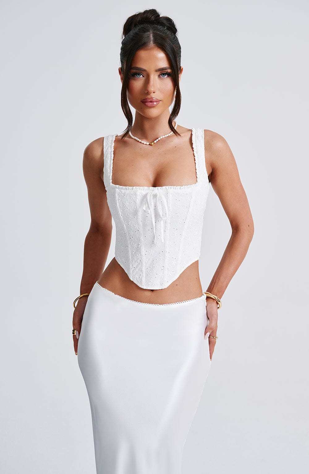 Emory Corset - Ivory-My Top Dress.All Rights Reserved