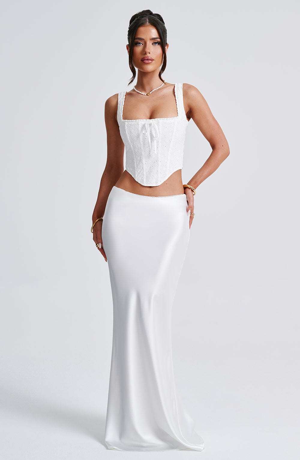 Emory Corset - Ivory-My Top Dress.All Rights Reserved