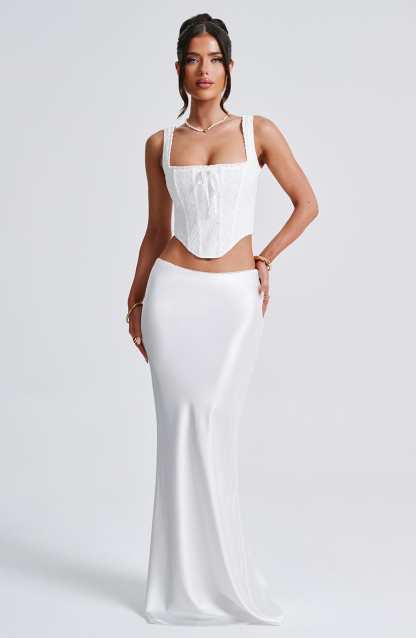 Emory Corset - Ivory-My Top Dress.All Rights Reserved