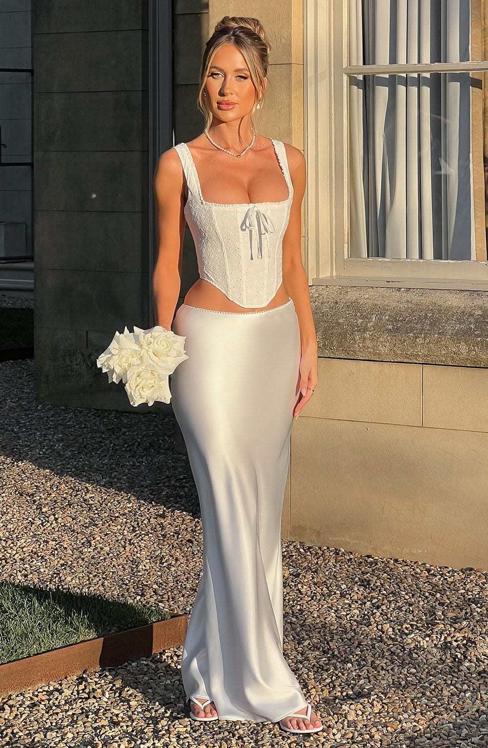 Emory Corset - Ivory-My Top Dress.All Rights Reserved