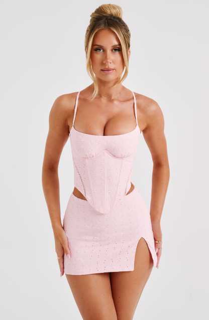 Erika Corset - Blush-My Top Dress.All Rights Reserved