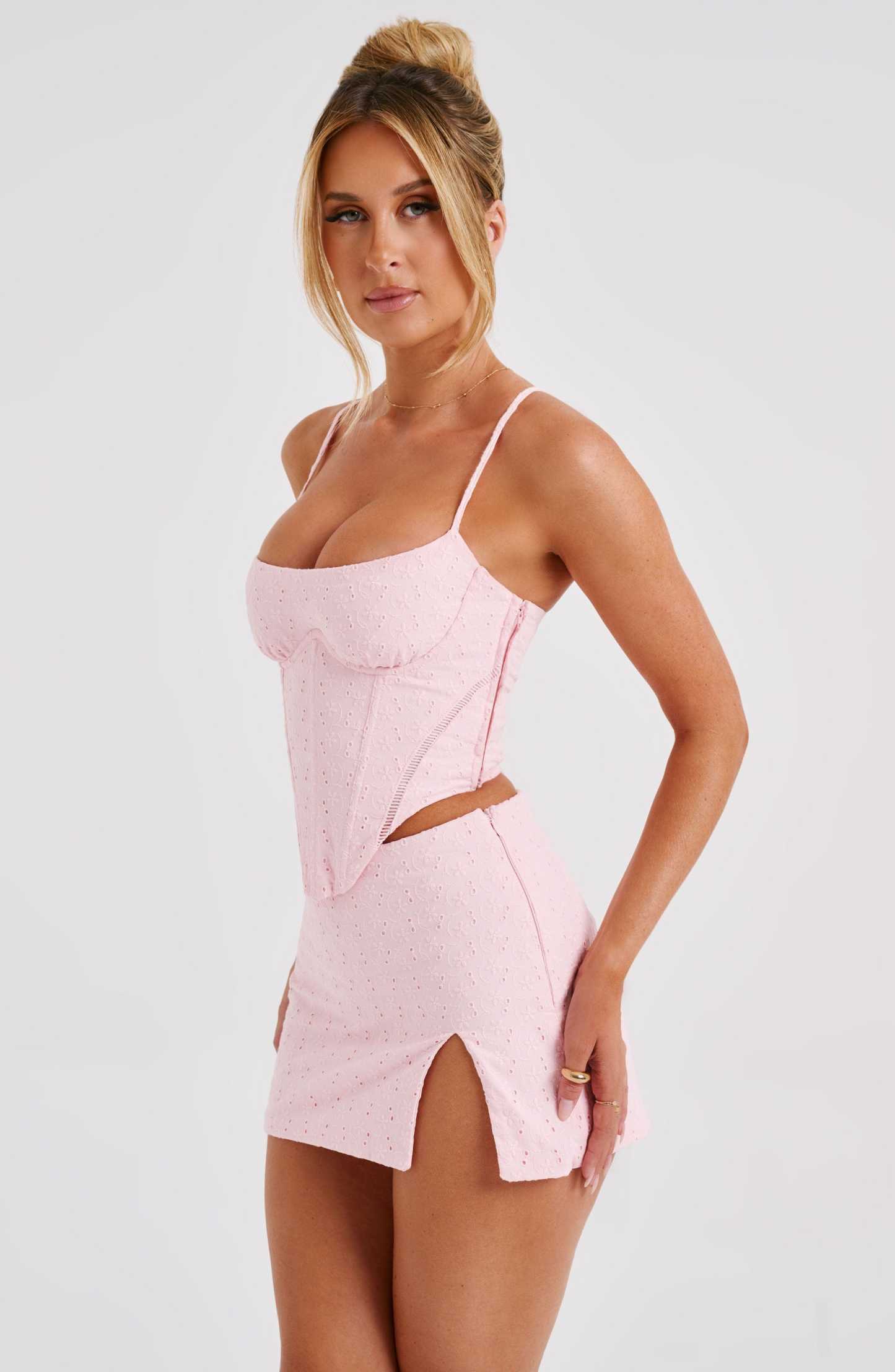 Erika Corset - Blush-My Top Dress.All Rights Reserved