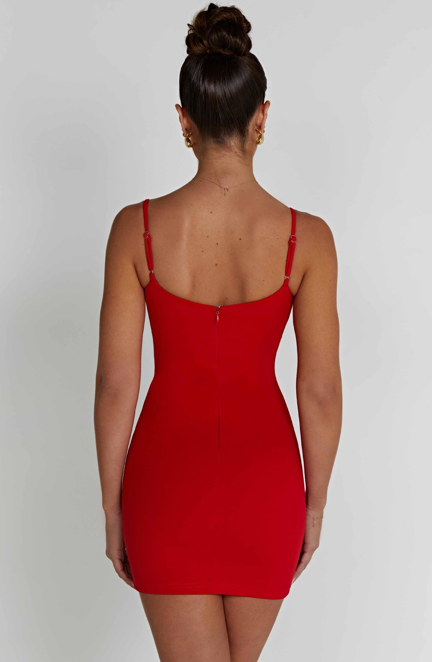 Estee Mini Dress - Red-My Top Dress.All Rights Reserved