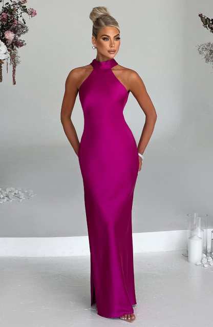 Etta Maxi Dress - Hot Pink-My Top Dress.All Rights Reserved