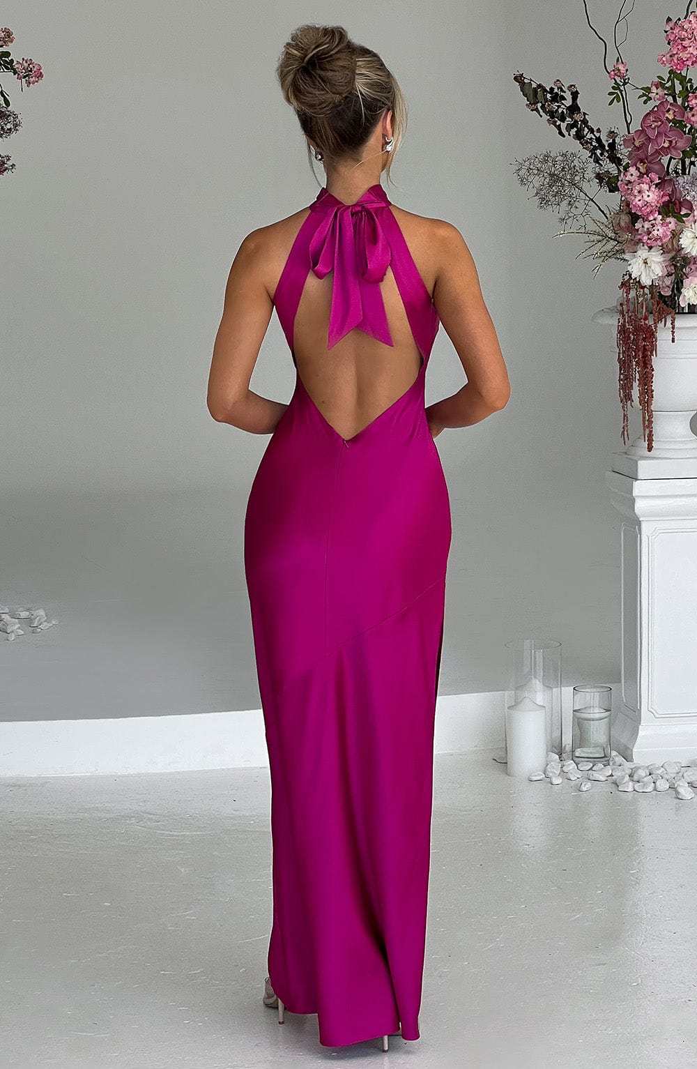 Etta Maxi Dress - Hot Pink-My Top Dress.All Rights Reserved