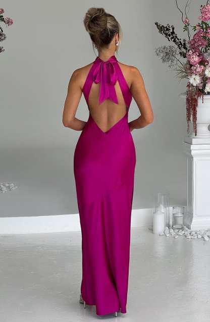 Etta Maxi Dress - Hot Pink-My Top Dress.All Rights Reserved