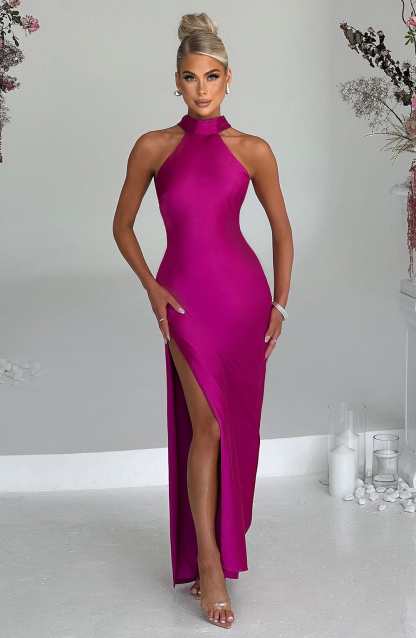 Etta Maxi Dress - Hot Pink-My Top Dress.All Rights Reserved