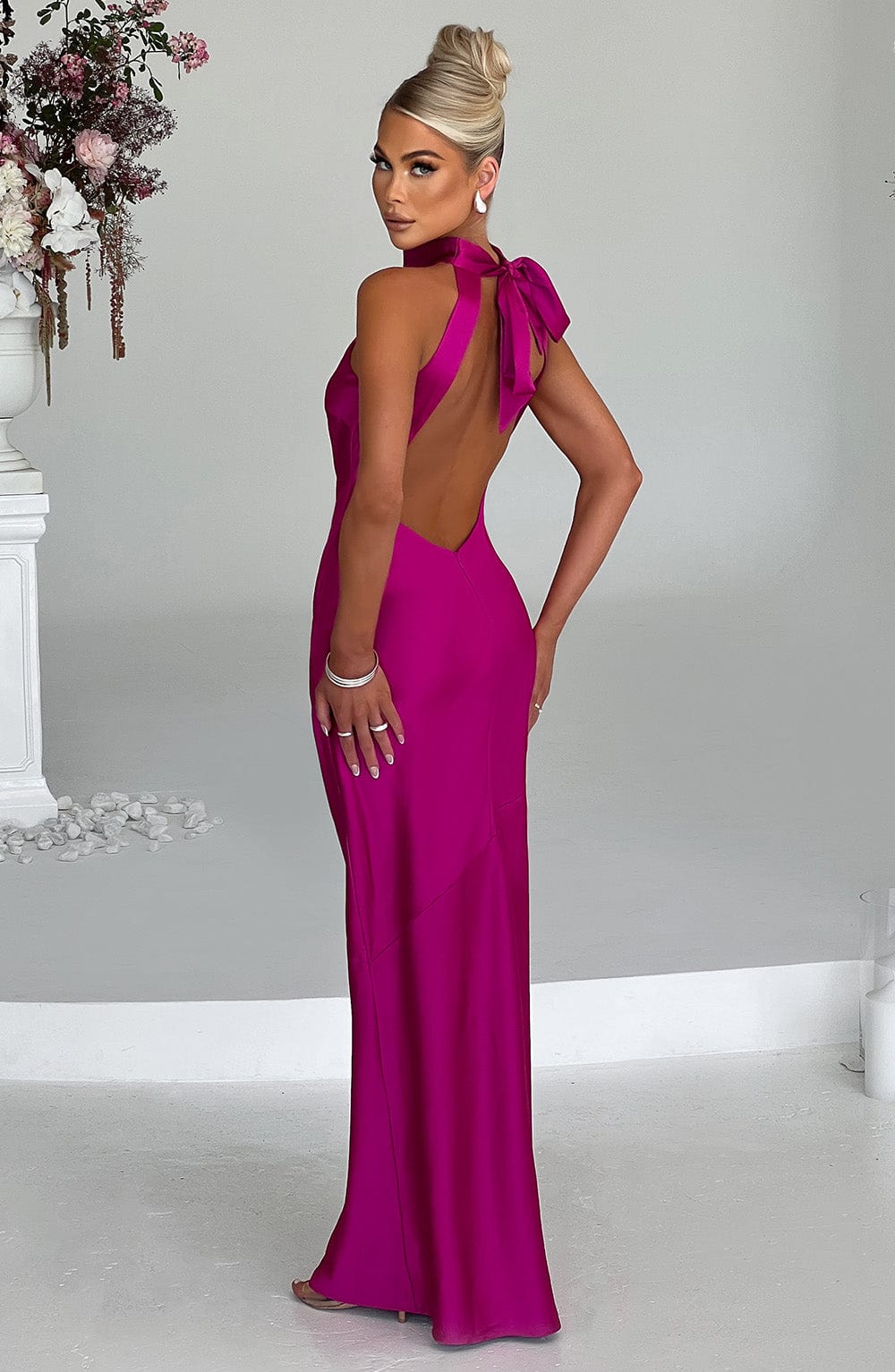 Etta Maxi Dress - Hot Pink-My Top Dress.All Rights Reserved