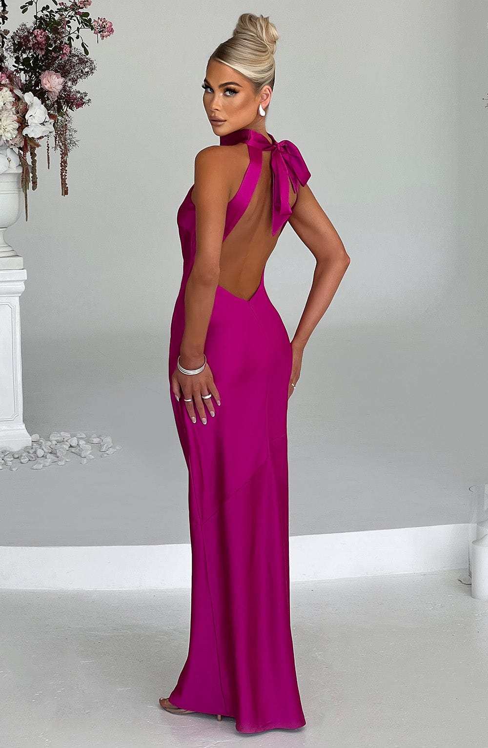 Etta Maxi Dress - Hot Pink-My Top Dress.All Rights Reserved