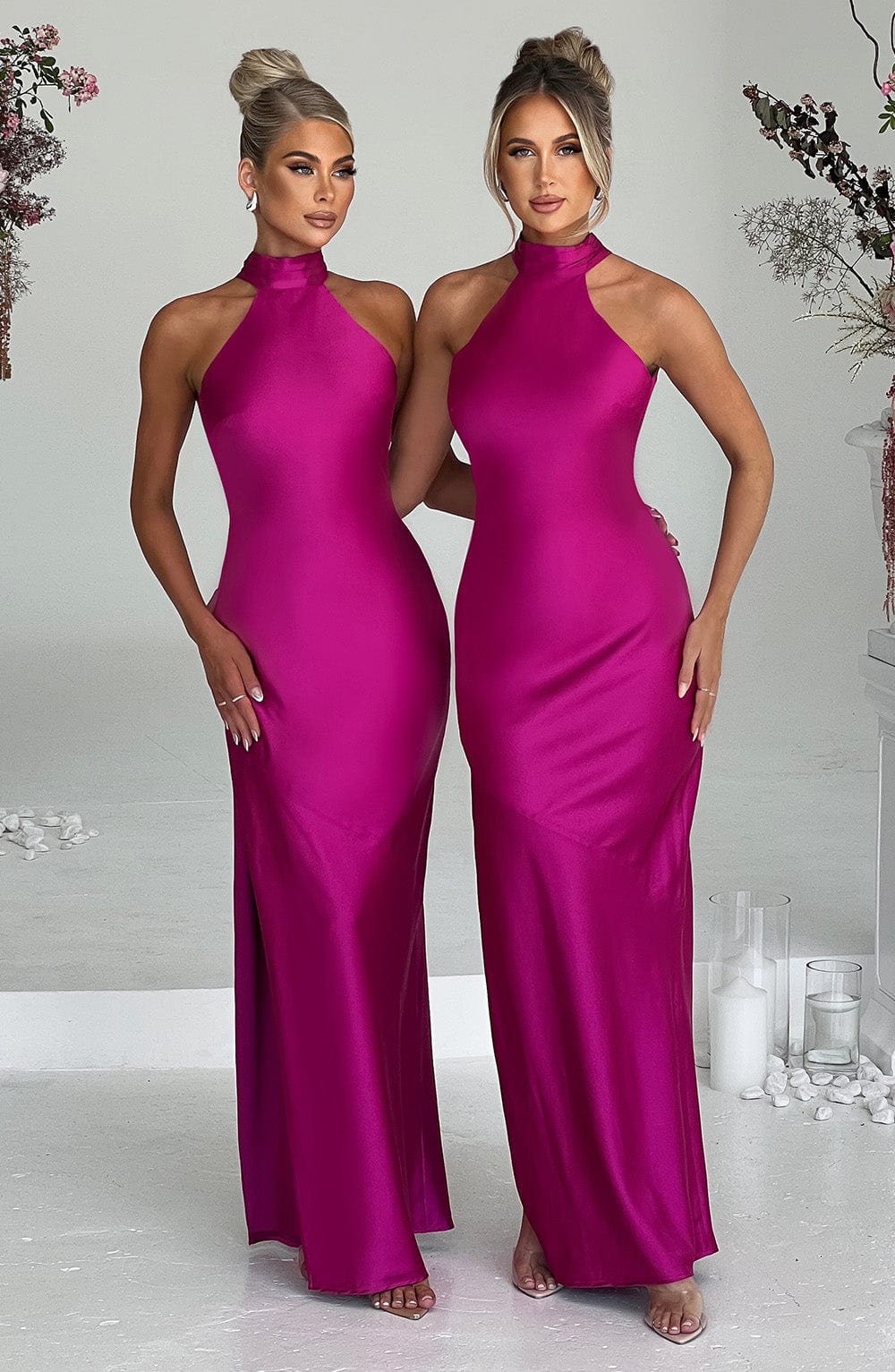 Etta Maxi Dress - Hot Pink-My Top Dress.All Rights Reserved
