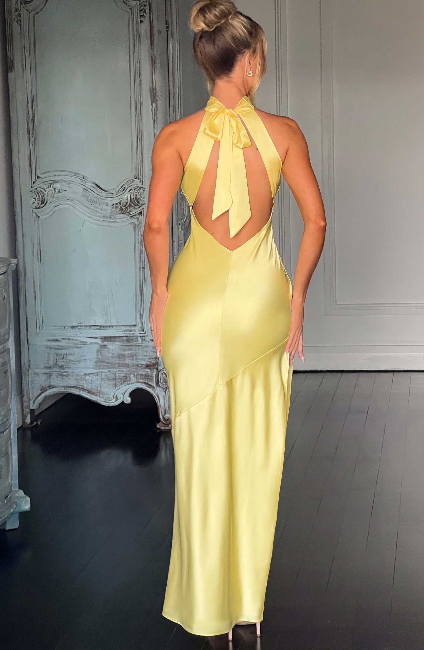 Etta Maxi Dress - Lemon-My Top Dress.All Rights Reserved