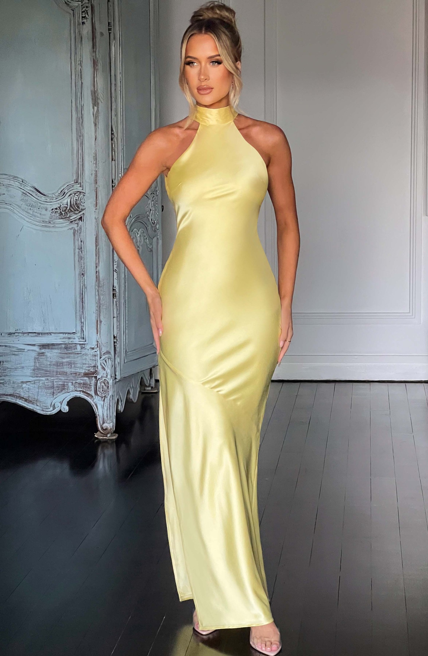 Etta Maxi Dress - Lemon-My Top Dress.All Rights Reserved
