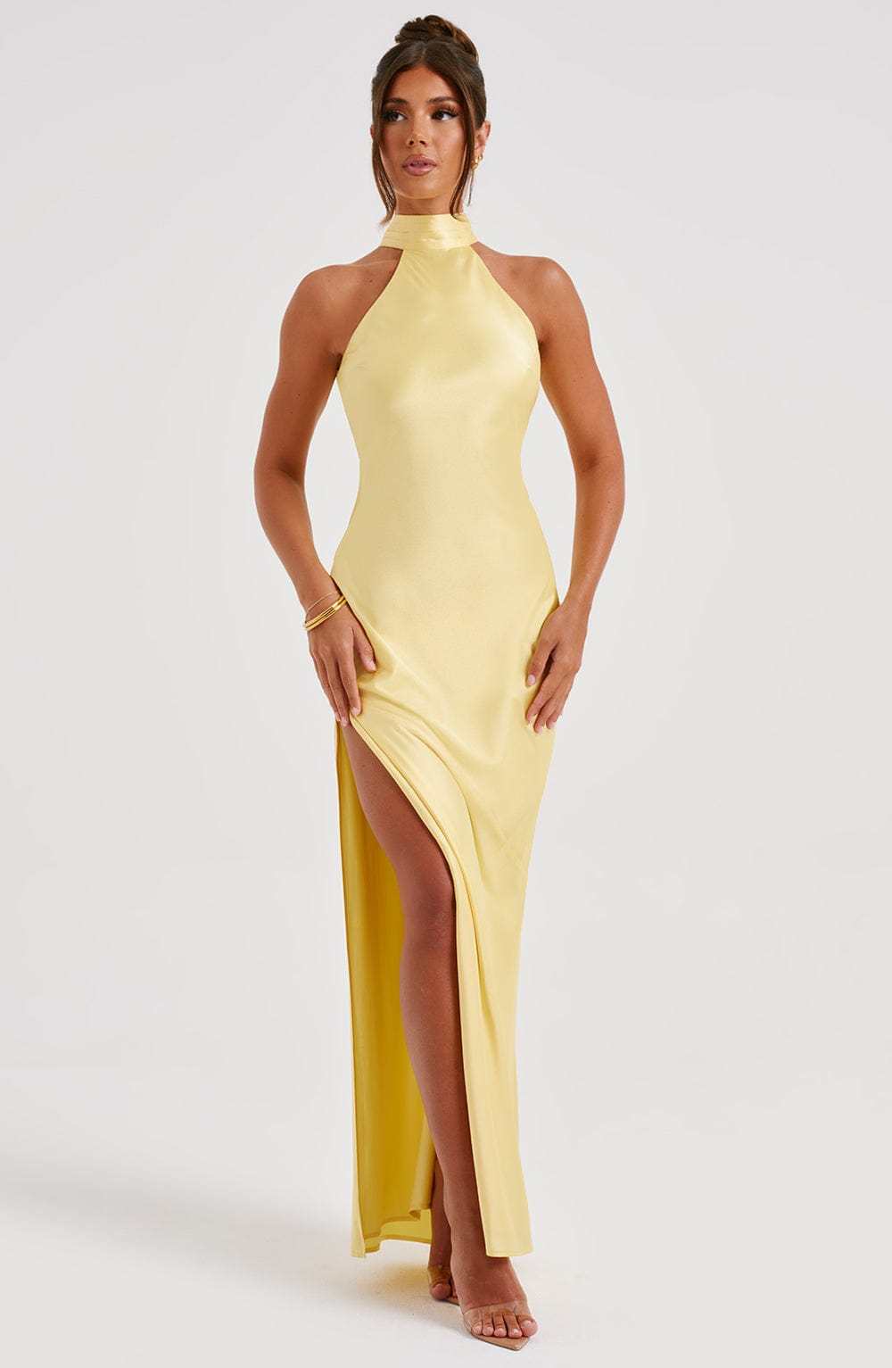 Etta Maxi Dress - Lemon-My Top Dress.All Rights Reserved