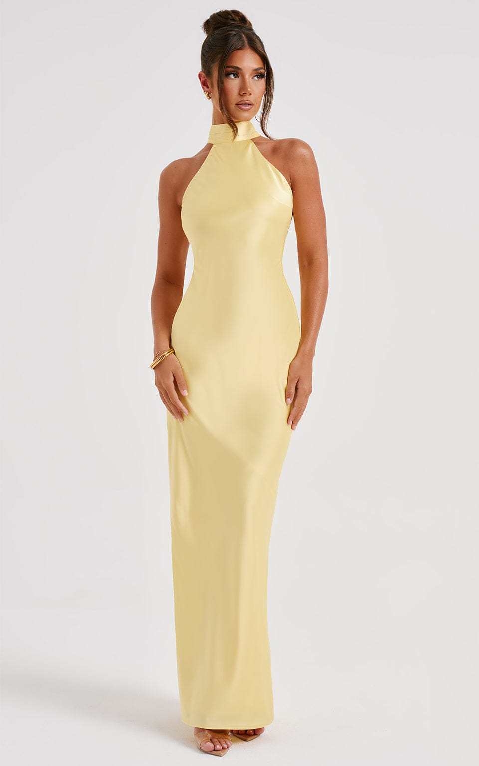 Etta Maxi Dress - Lemon-My Top Dress.All Rights Reserved