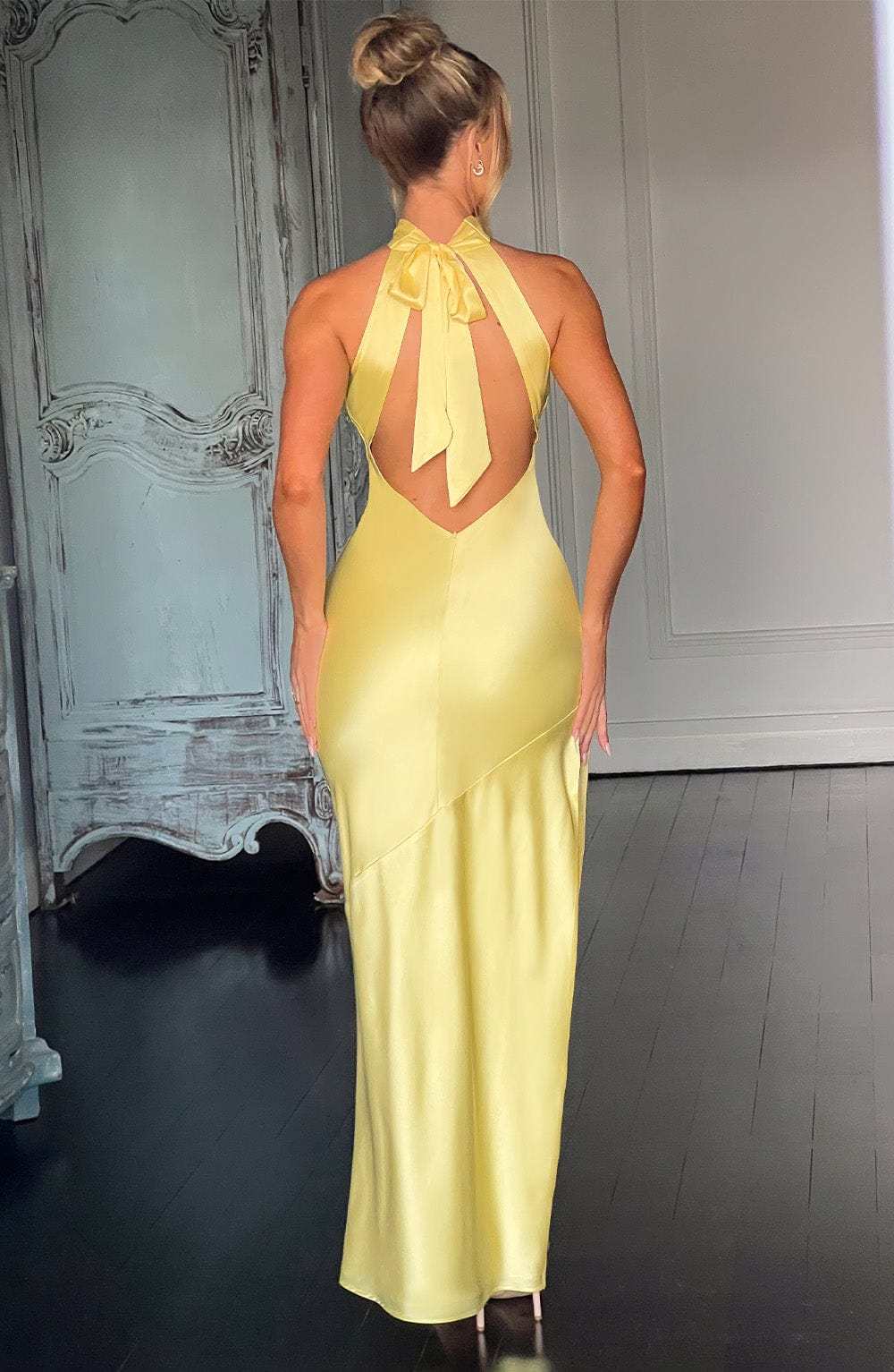 Etta Maxi Dress - Lemon-My Top Dress.All Rights Reserved