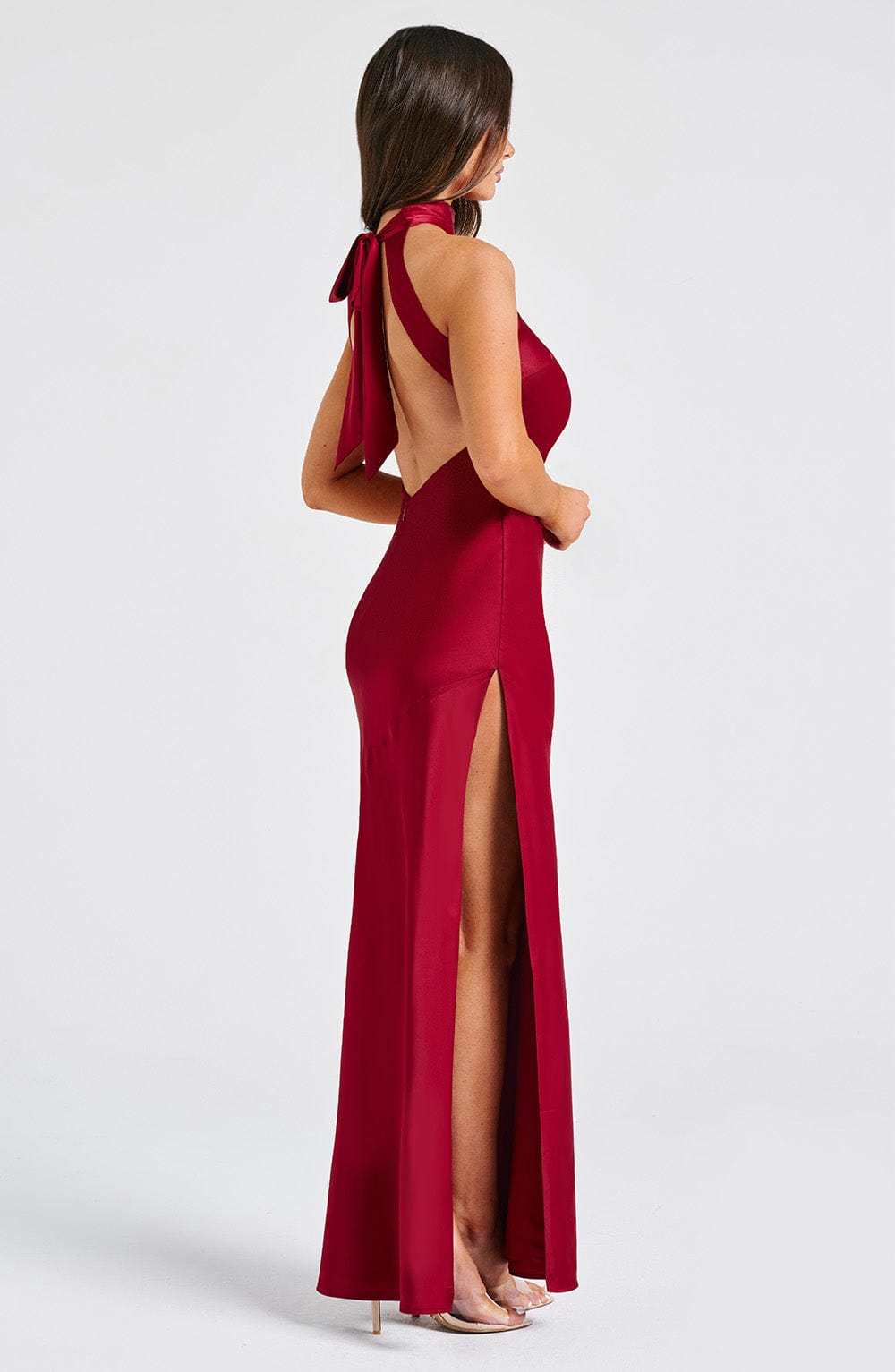 Etta Maxi Dress - Wine-My Top Dress.All Rights Reserved
