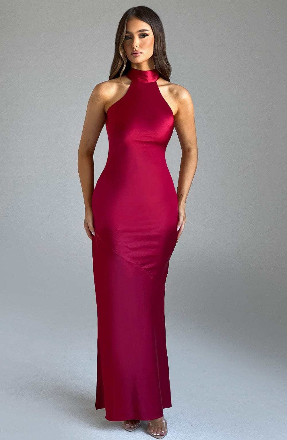 Etta Maxi Dress - Wine-My Top Dress.All Rights Reserved